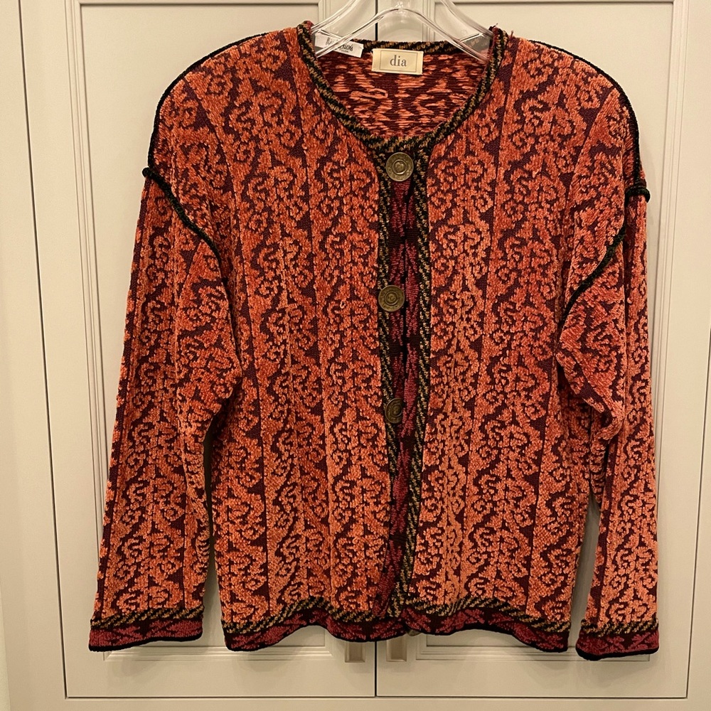 Vintage 1998 Dia cardigan, small